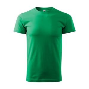 MALFINI Pánské tričko Basic - Středně zelená | XL