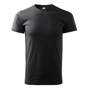 MALFINI Pánské tričko Basic - Ebony gray | S