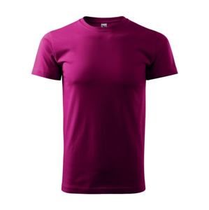 MALFINI Pánské tričko Basic - Světle fuchsiová | XXL