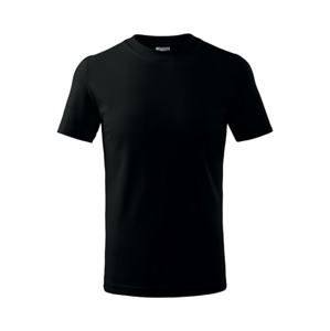 MALFINI Dětské tričko Basic - Černá | 146 cm (10 let)