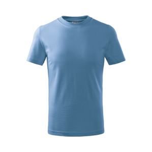 MALFINI Dětské tričko Basic - Nebesky modrá | 134 cm (8 let)