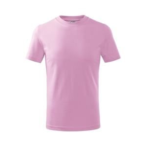 MALFINI Dětské tričko Basic - Růžová | 122 cm (6 let)