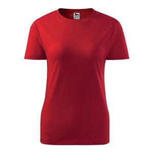 MALFINI Dámské tričko Basic - Červená | S