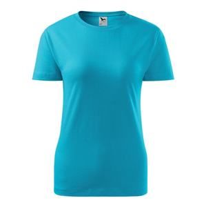MALFINI Dámské tričko Basic - Tyrkysová | XL