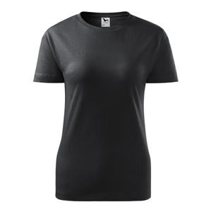 MALFINI Dámské tričko Basic - Ebony gray | XXL
