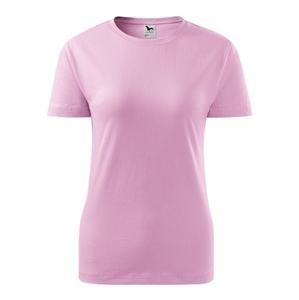 MALFINI Dámské tričko Basic - Růžová | XL