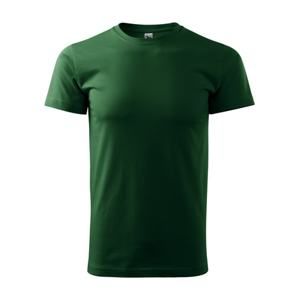 MALFINI Tričko Heavy New - Lahvově zelená | XS