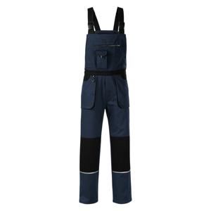 Adler Pracovní kalhoty s laclem Woody - Námořní modrá | XL