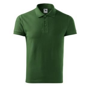 MALFINI Pánská polokošile Cotton - Lahvově zelená | XL