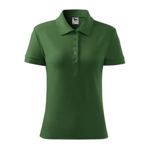 MALFINI Dámská polokošile Cotton - Lahvově zelená | XS