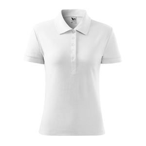 MALFINI Dámská polokošile Cotton - Bílá | XL