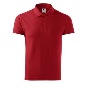 MALFINI Pánská polokošile Cotton - Červená | XL