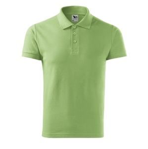 MALFINI Pánská polokošile Cotton - Trávově zelená | XXXL