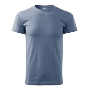 MALFINI Pánské tričko Basic - Denim | XS