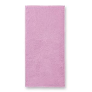 MALFINI Osuška bez bordury Terry Bath Towel - Růžová | 70 x 140 cm