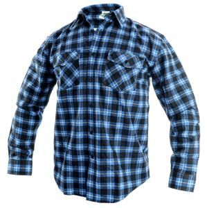 Canis Pracovní flanelová košile TOM - Modrá | 40
