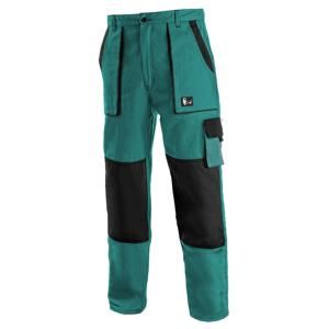 Canis Pracovní kalhoty CXS LUXY JOSEF - Zelená / černá | 56