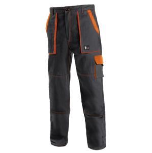 Canis Pracovní kalhoty CXS LUXY JOSEF - Černá / oranžová | 50
