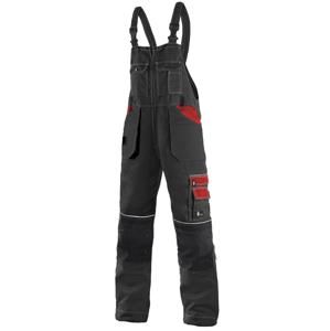Canis (CXS) Montérkové kalhoty s laclem ORION KRYŠTOF - Černá / červená | 50