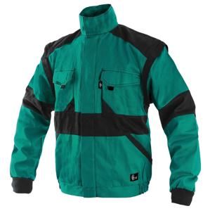 Canis Zimní pracovní bunda CXS LUXY HUGO - Zelená / černá | 50