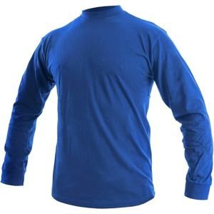 Canis Pánské tričko s dlouhým rukávem PETR - Královská modrá | S