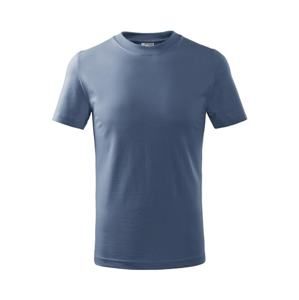 MALFINI Dětské tričko Basic - Denim | 158 cm (12 let)