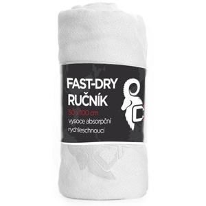 Rychleschnoucí ručník FAST-DRY - Bílá | 50 x 100 cm
