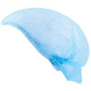 Jednorázová čepice polypropylenová 100 ks - Modrá