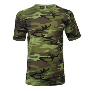 Pánské maskáčové tričko Camouflage - XS