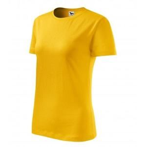MALFINI Dámské tričko Basic - Žlutá | XL