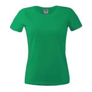 Dámské tričko ECONOMY - Trávově zelená | XXL