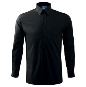MALFINI Pánská košile Style Long Sleeve - Černá | XXL
