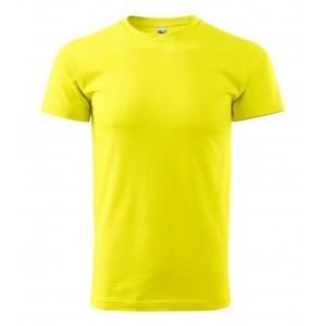 MALFINI Pánské tričko Basic - Citrónová | S