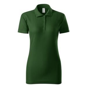 Pique dámská polokošile Joy - Lahvově zelená | XL