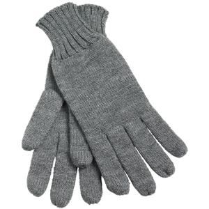 Myrtle Beach Pletené rukavice MB505 - Tmavě šedý melír | L/XL