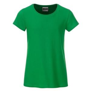 James & Nicholson Klasické dívčí tričko z biobavlny 8007G - Kapradinová | L