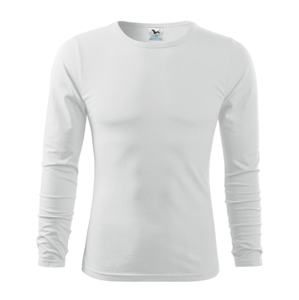 MALFINI Pánské tričko s dlouhým rukávem Fit-T Long Sleeve - Bílá | M