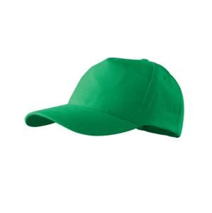 MALFINI Kšiltovka 5P - Středně zelená | uni