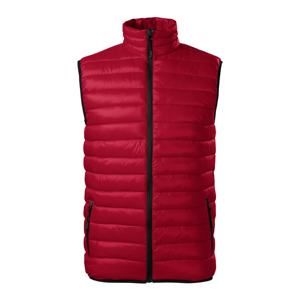 MALFINI Pánská prošívaná vesta Everest - Jasně červená | XL