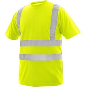 Canis Reflexní tričko LIVERPOOL - Žlutá | S