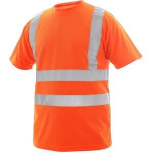 Canis Reflexní tričko LIVERPOOL - Oranžová | XXXL